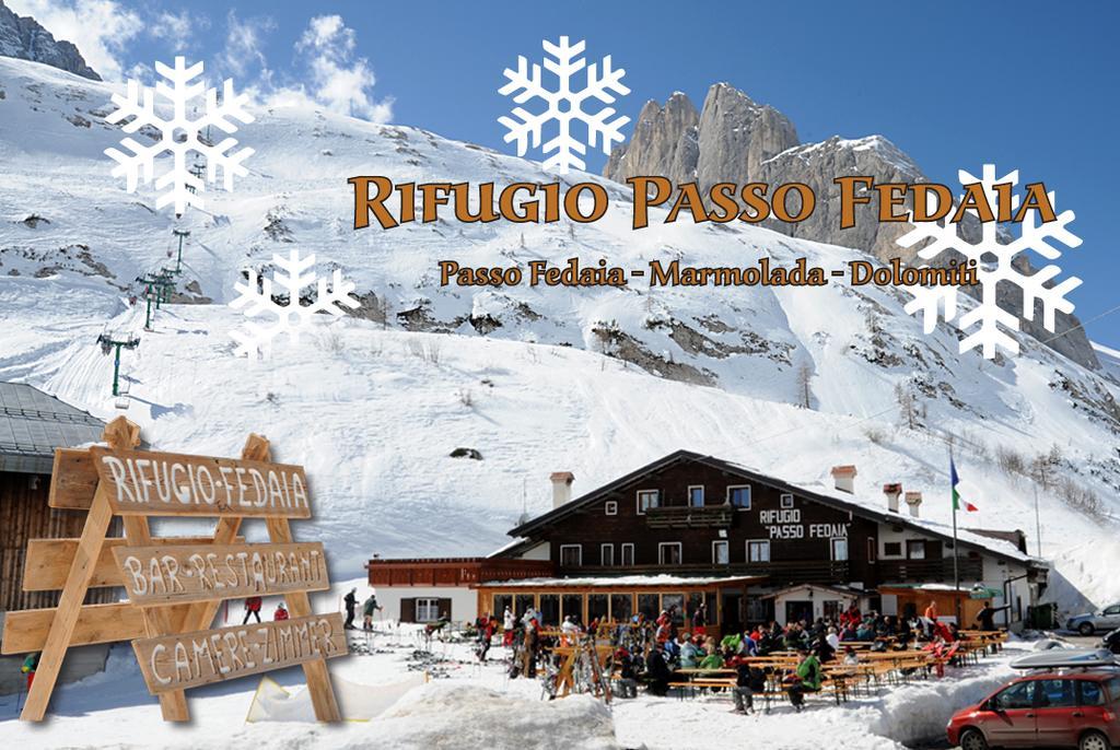 Rifugio Fedaia Hotel Malga Ciapela Luaran gambar